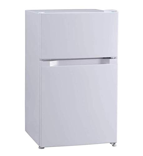 ⭐️緊急再値下げ！⭐️美品　アイリスオーヤマ　冷蔵庫 87L ブラック 幅47cm 冷蔵庫 87L 2ドア PRC-B092D-W